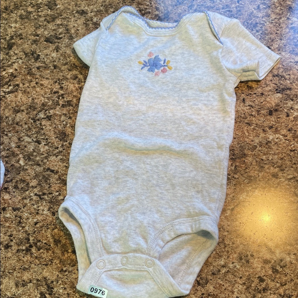 Carter's Just‎ One You Baby Girl Floral Bodysuit & Pants Set 0-3 Months 4LOT - Picture 9 of 13